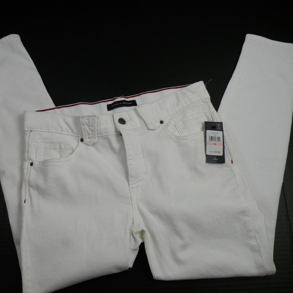 NEW WITH TAGS Tommy Hilfiger white skinny jeans10